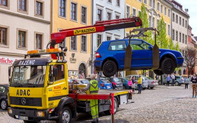 Falschparken — Handynummer schützt vor Abschleppwagen nicht!